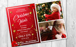 Christmas mini session template - Photography mini session marketing board - Photography marketing board - INSTANT DOWNLOAD