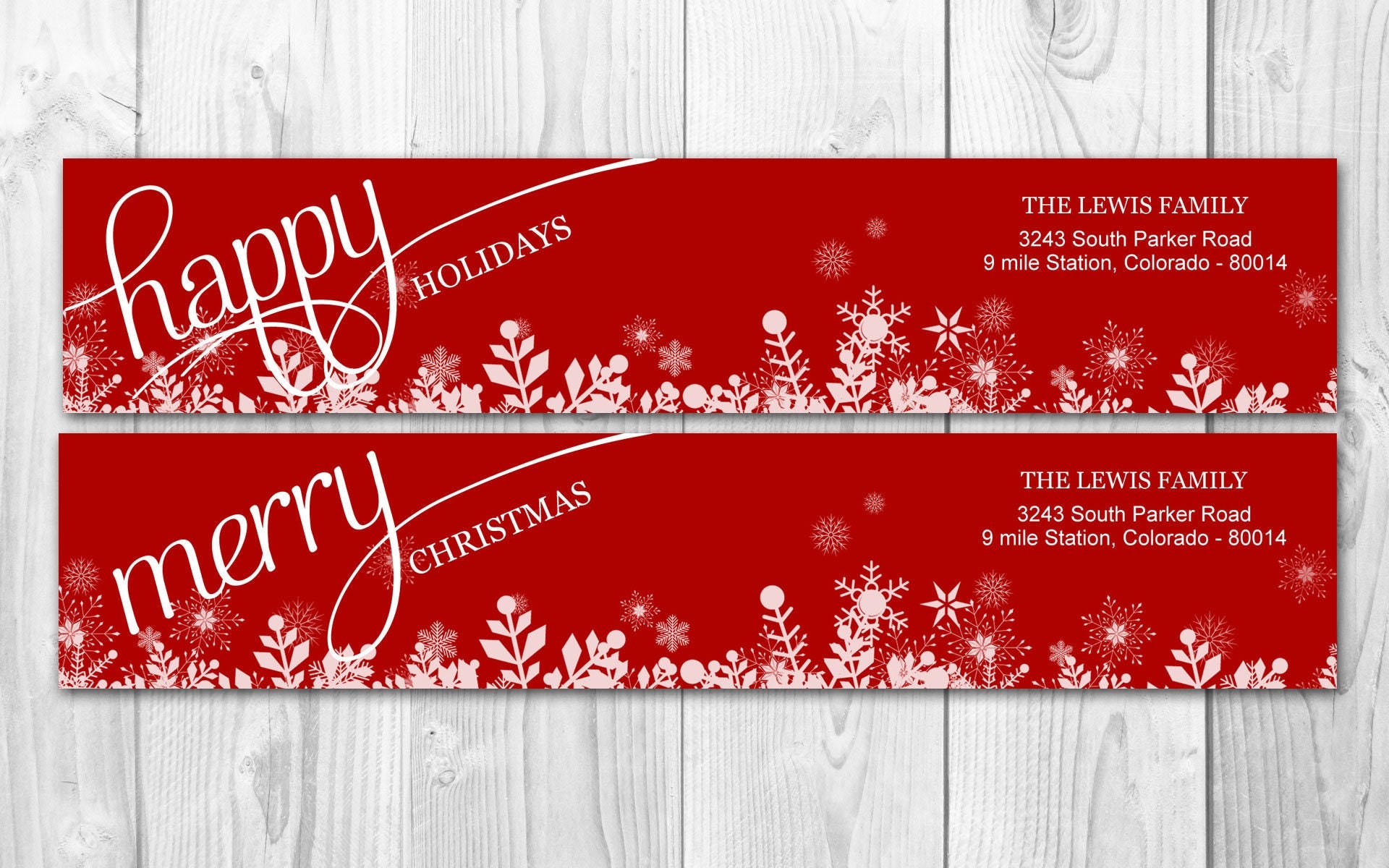 Year in review Christmas card template - Year in review template -  Year in review holiday card -  New Year card - 2017 Overview