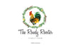 Farm Logo-Rooster Logo-Hatchery Logo-Hen logo-Chicken Logo-Bird logo-Nature Logo-Watercolor Logo-Premade logo-Free Font Change