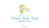 Teddy Logo-Teddy Bear Logo-Kids Logo-Baby product Logo-Baby Logo-Cute Logo-Watercolor Logo-Free Font Change