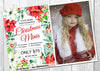 Christmas mini session template - Christmas marketing board - Photography marketing board - INSTANT DOWNLOAD