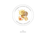 Cookie Logo-Bakery Logo-Baking Logo-Pastry Chef Logo-Baker logo-Cookie Shop Logo-Cookie Box Logo-Baking Business Logo-Free Font Change