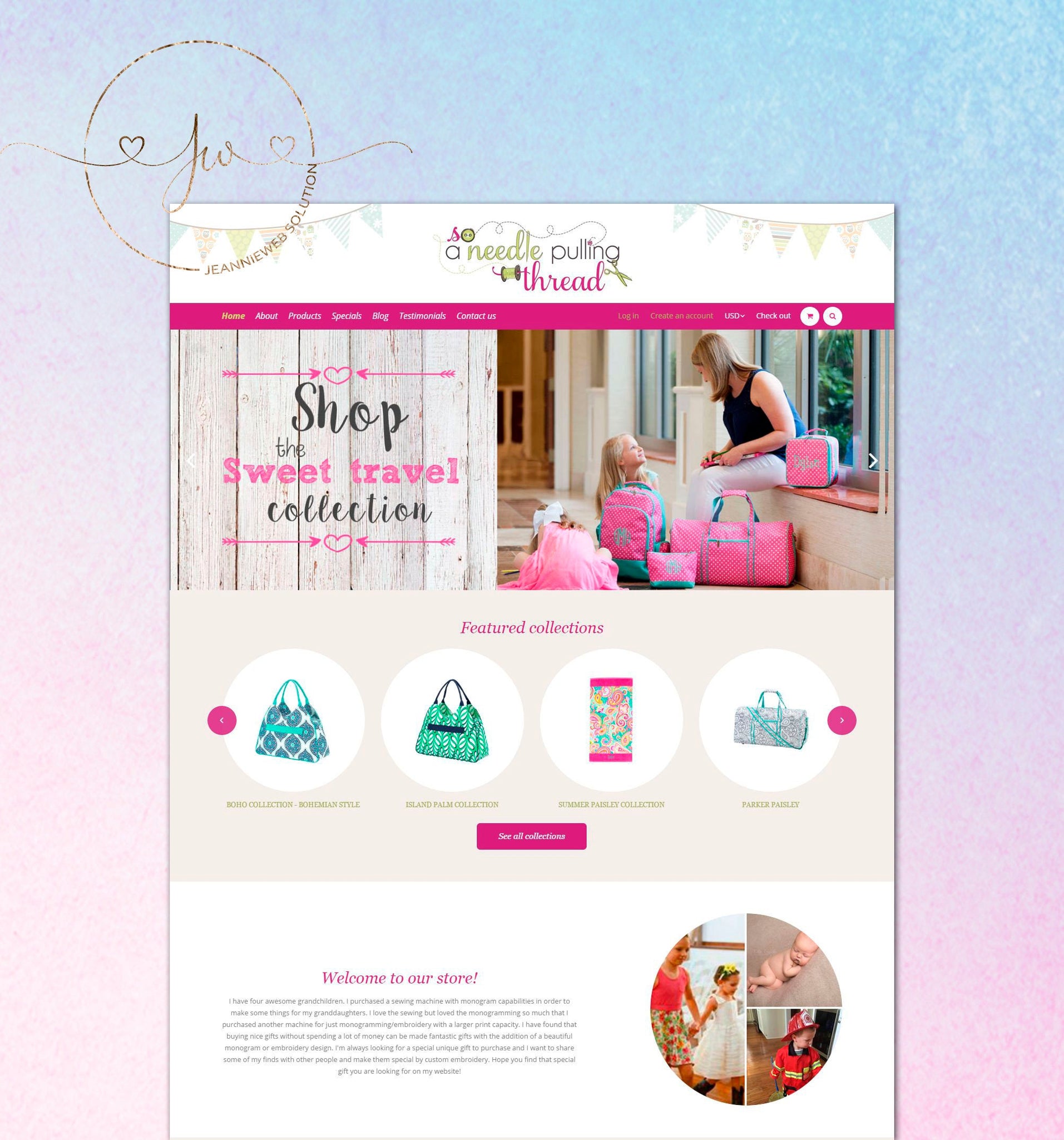 Custom Shopify eCommerce Website Design - Shopify Website Design - Website Design  - Shopify Theme Design - Shopify Web Design