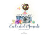 Photography Logo-Camera logo-Vintage Camera Logo-Beautiful Camera Logo-Photographer Logo-Retro Camera Logo-Fairy Logo-Camera Lens Logo