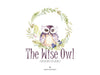 Premade Logo, Logo Design, Owl Logo, Bird Logo, Nature Logo, Animal Logo, Jungle Logo, Hoot Logo, Watercolor Logo. Free font change