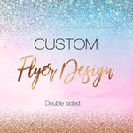 Custom Flyer design - Both side - Business Flyer - Photography Flyer Design - Professional Flyer - Shop Flyer - Party Flyer