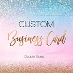 Custom Business Card Design