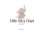 Sweet Elephant Logo, Baby Elephant Logo, Baby Logo, Baby Boutique logo. Kids logo, Baby Photography Logo, Premade Logo, Watercolor Logo